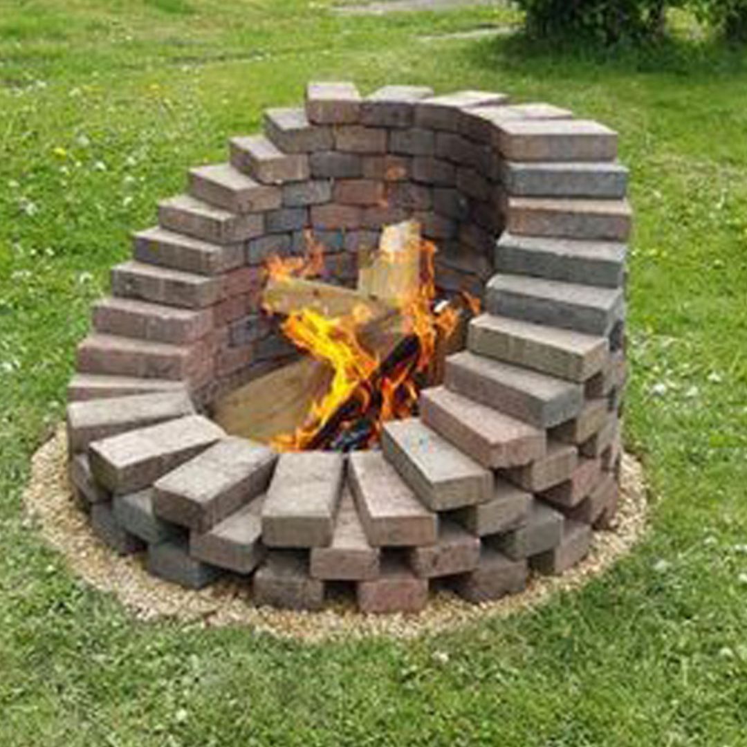 Outdoor fire pit installation and design Columbus dublin westerville (7)