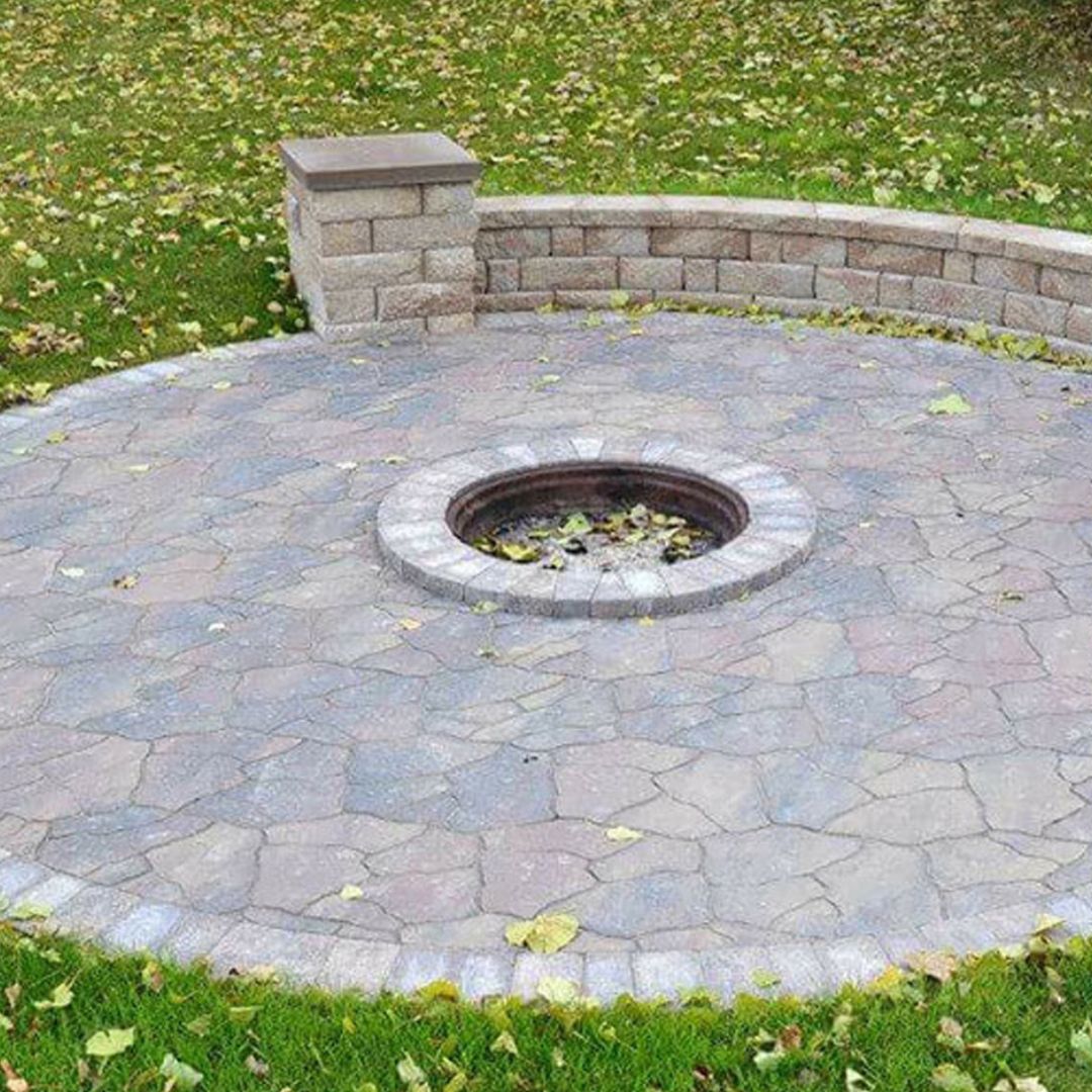 Outdoor fire pit installation and design Columbus dublin westerville (8)